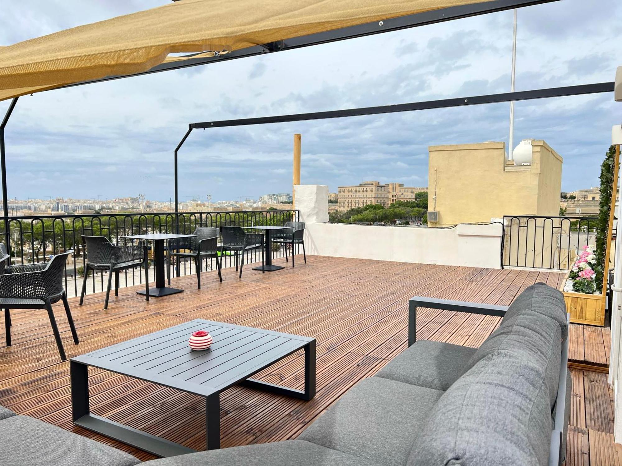 Florette Suite 1Br With Stunning Lounge Terrace By Arcobnb Floriana Esterno foto