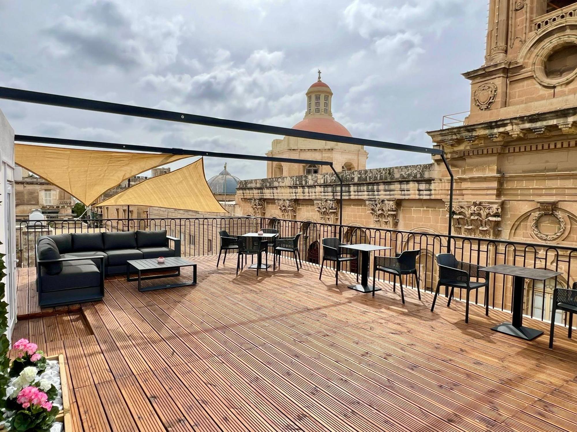 Florette Suite 1Br With Stunning Lounge Terrace By Arcobnb Floriana Esterno foto